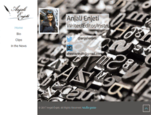 Tablet Screenshot of anjalienjeti.com